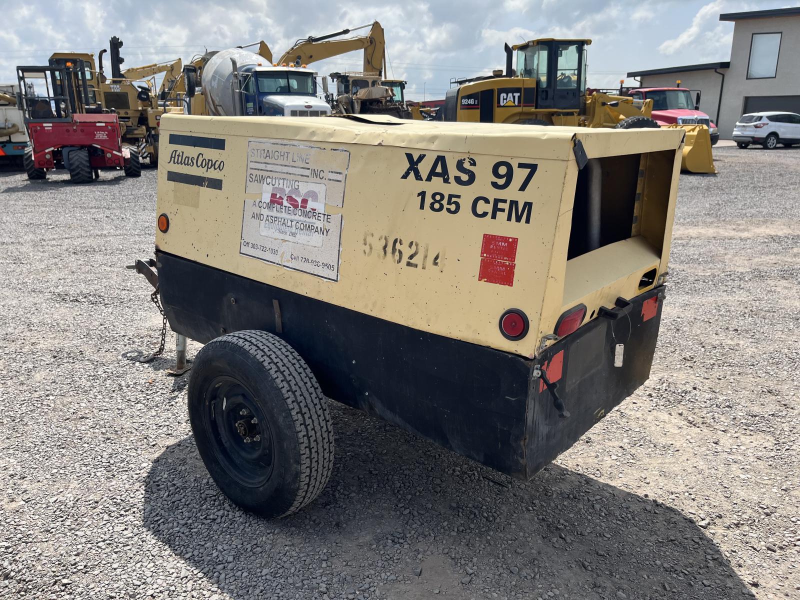 COMPRESOR DE AIRE ATLAS COPCO XAS185